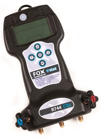 Digitalt Manometerställ FOX-R744/CO2 Max 160bar